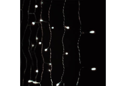 Entac Karácsonyi Függöny CW Vízesés Effektussal IP44 240 LED 1x2m with 8F