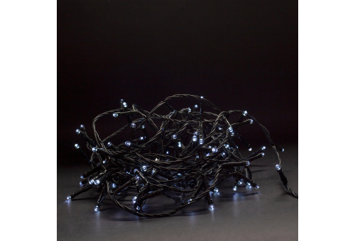 Entac Karácsonyi IP44 360 LED Jégcsapfüzér CW 8m Időzítővel