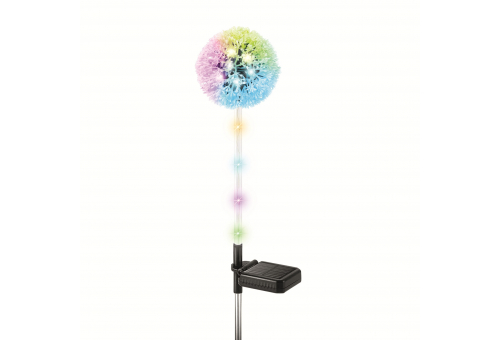 Entac Garden Solar Lamp, Dandelion Solar light, 720mm, 15pcs Multicolor LED