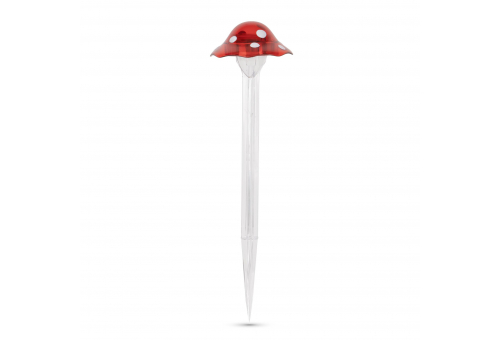 Garden Solar String 4pcs Mushroom LEDs on Spike, Height 33.5cm, 4 colors