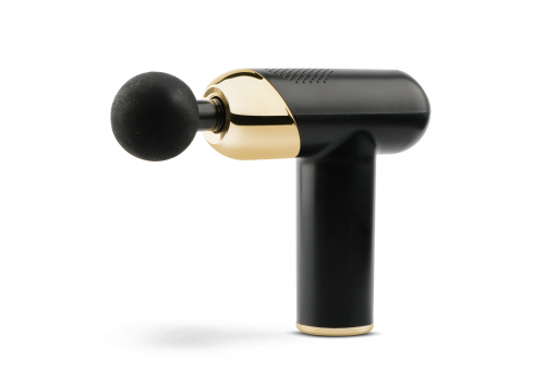 Entac Massagepistole 20 W, 6 Intensitätsstufen, 1800–3200 U/min Eingebauter 1200-mAh-Akku, Aufladung Typ C, mit 4 austauschbaren Massageköpfen