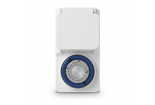 Entac IP44 Mechanical Timer 24 hours 24 programs