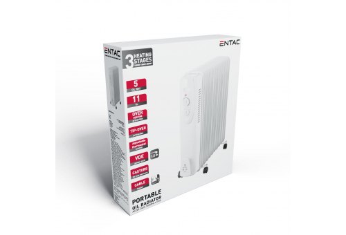 Olajradiátor 11 taggal 2500W