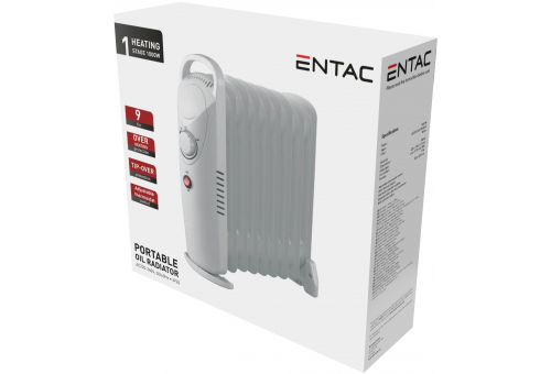 Olajradiátor 9 taggal 1000W Mini