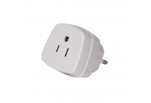 Entac Power Adapter Travel USA Socket & Schuko Plug