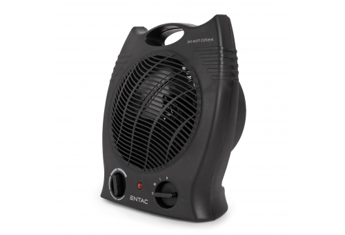 Hordozható Ventilátoros fűtőtest 2000W-Fekete