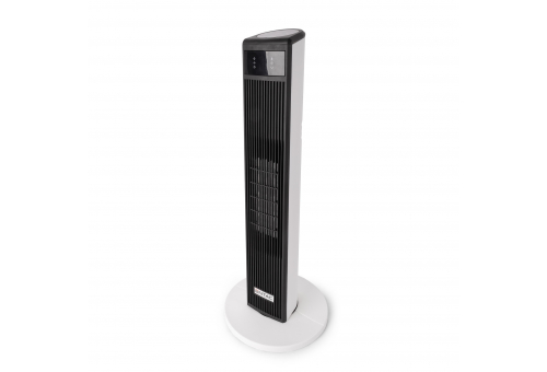 Tragbarer PTC-Heizlüfterturm, weiß, mit LED-Anzeige, 2000 W, 74 cm