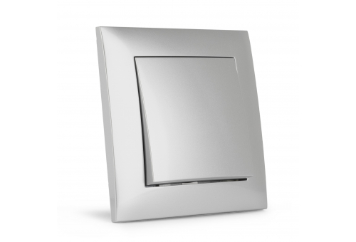 107 Arnold Unterputz-Wand-Zwischenschalter Silber