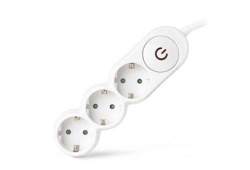 Socket Extension Cord D1 3 Entac Sockets With Switch 3m 3G1.5