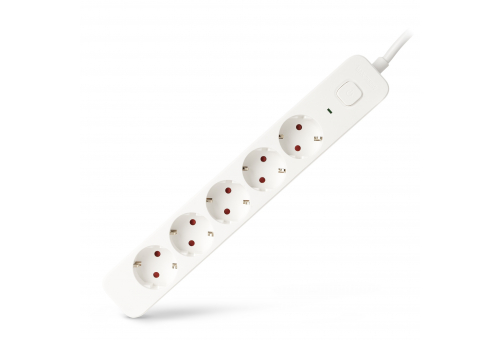 Socket Extension Cord D2 5 Sockets with Switch 3m 3G1.5