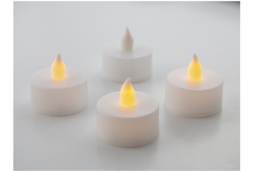 Tea Candle WW Flickering White 3.7x3.7cm AG3 incl.